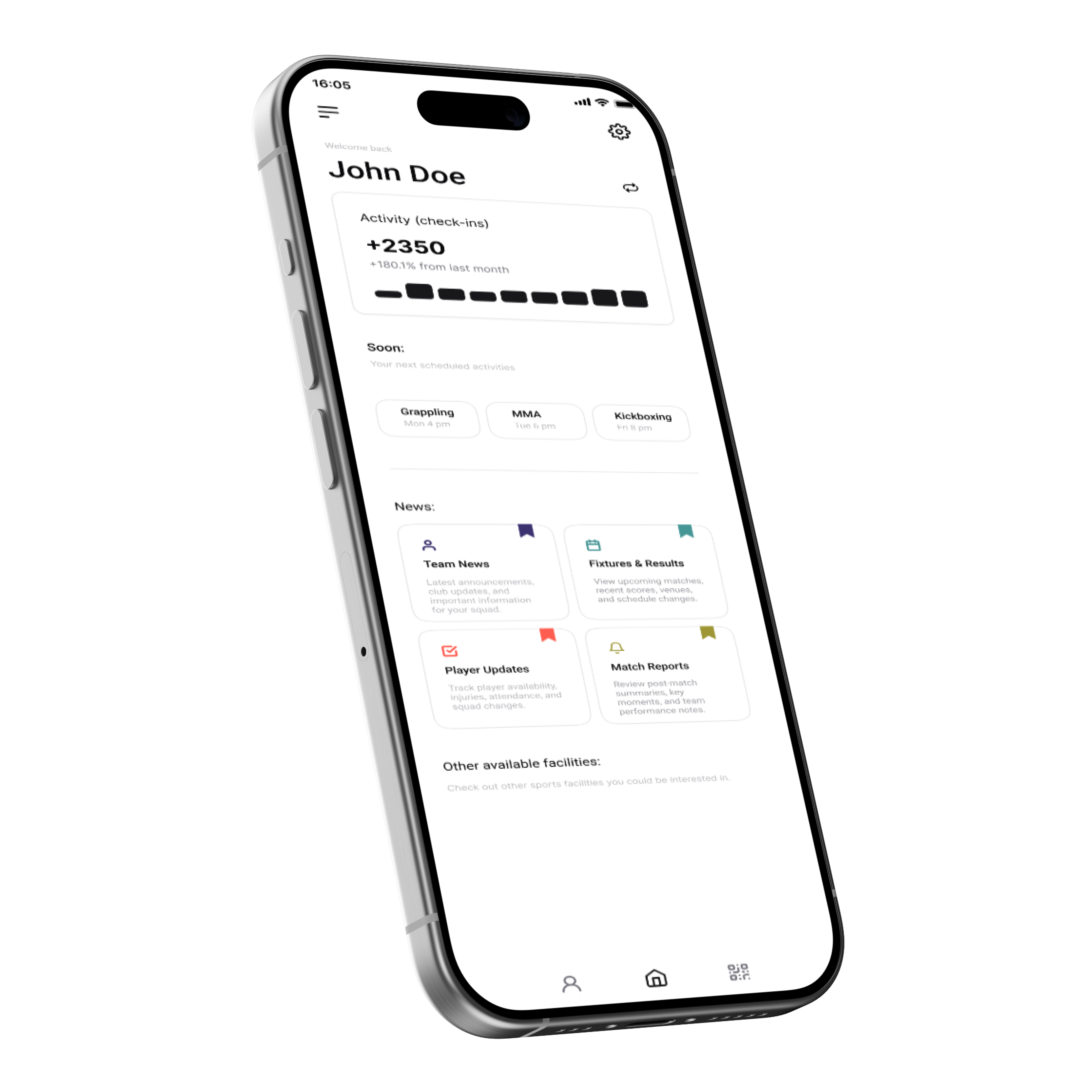 Fluxum mobile dashboard preview